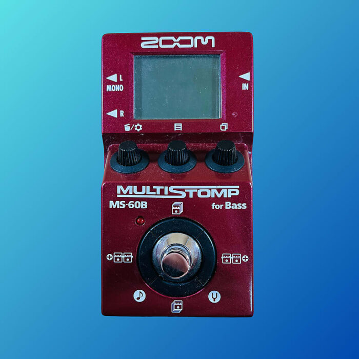 Zoom MS-60B Multistomp Bass Effects Pedal