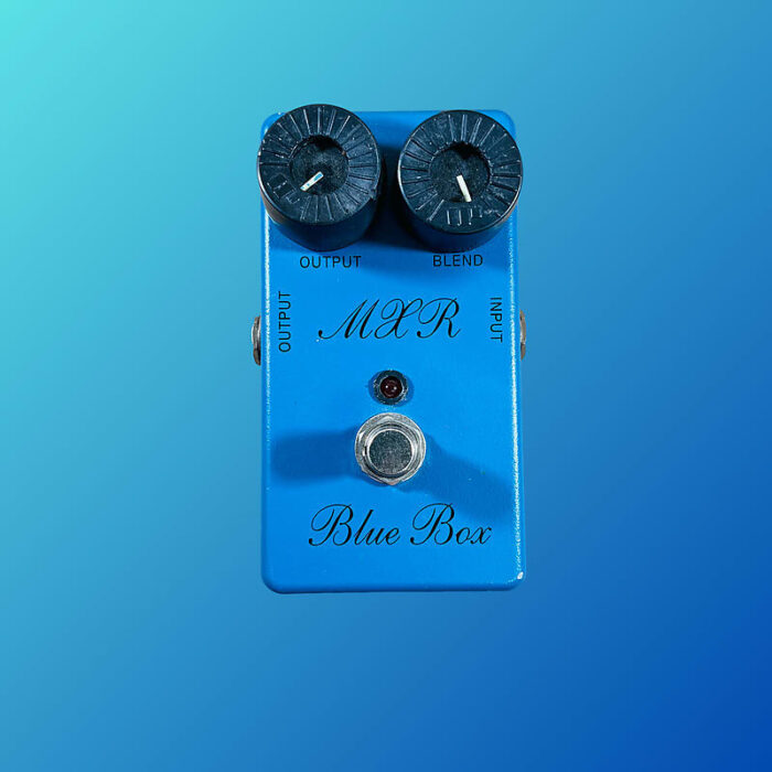 MXR M103 Script Blue Box Reissue