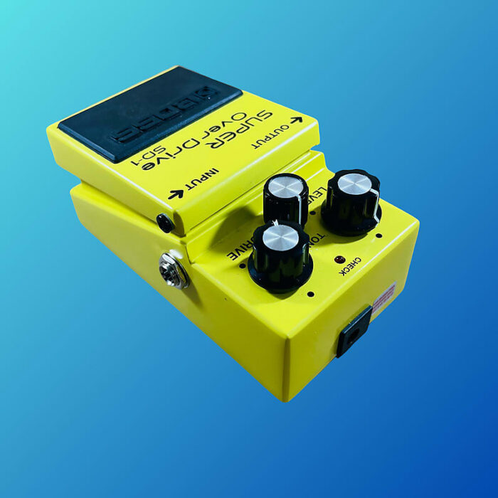 Boss SD-1 Super OverDrive (Silver Label) 1997 - Present Yellow - Image 3