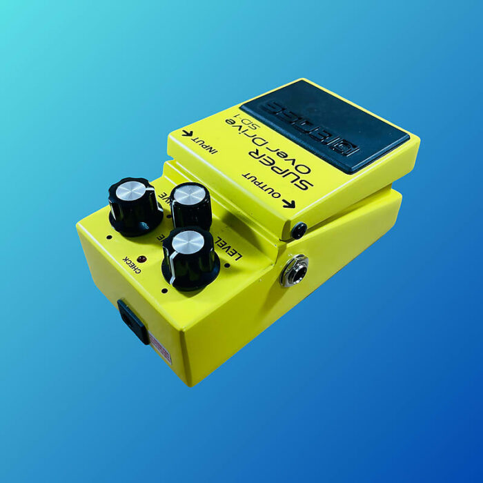 Boss SD-1 Super OverDrive (Silver Label) 1997 - Present Yellow - Image 4