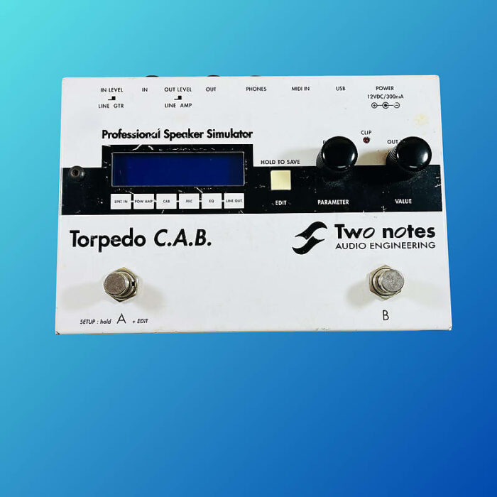 Two Notes Torpedo C.A.B. Speaker Simulator Pedal