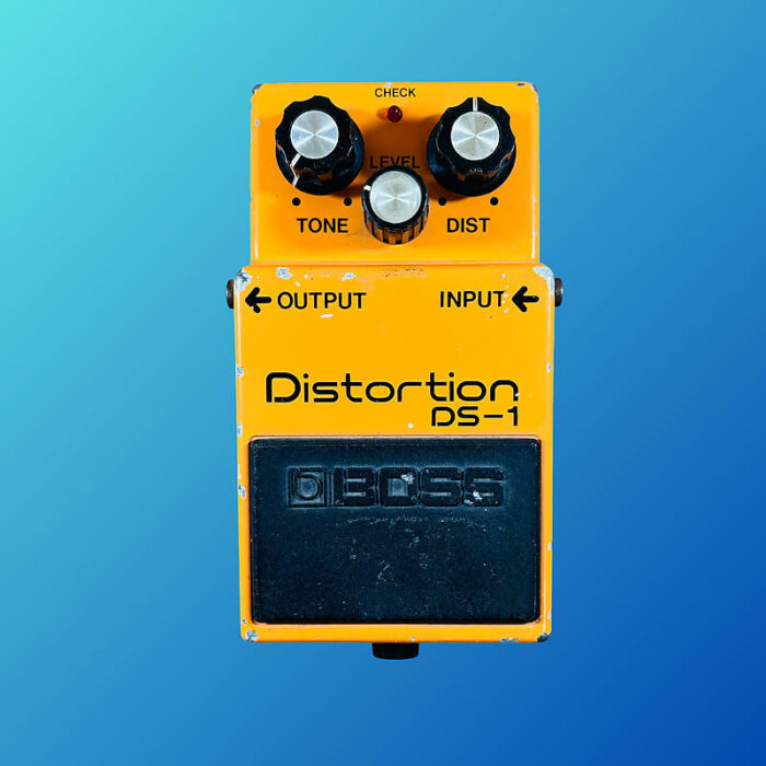 Boss DS-1 Distortion (Black Label, Long Dash) 1978 - 1982 Orange