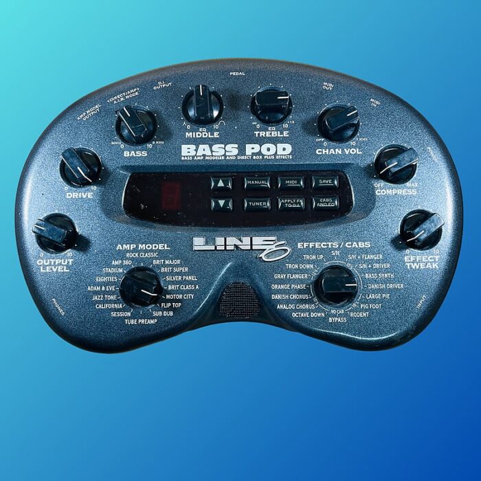 Line 6 Bass POD Multi-Effect and Amp Modeler