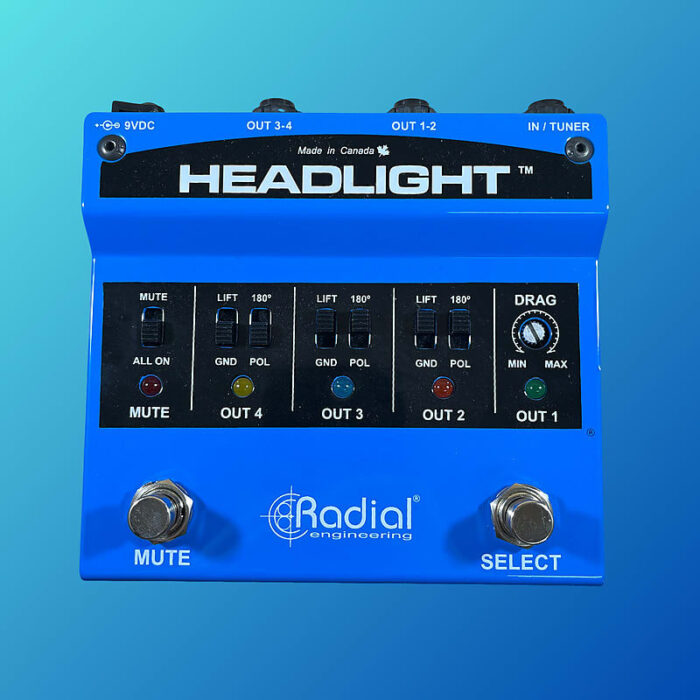 Radial ToneBone Headlight Guitar Amp Selector