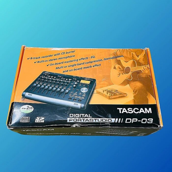 Tascam DP-03 8-track Digital Portastudio - Image 4