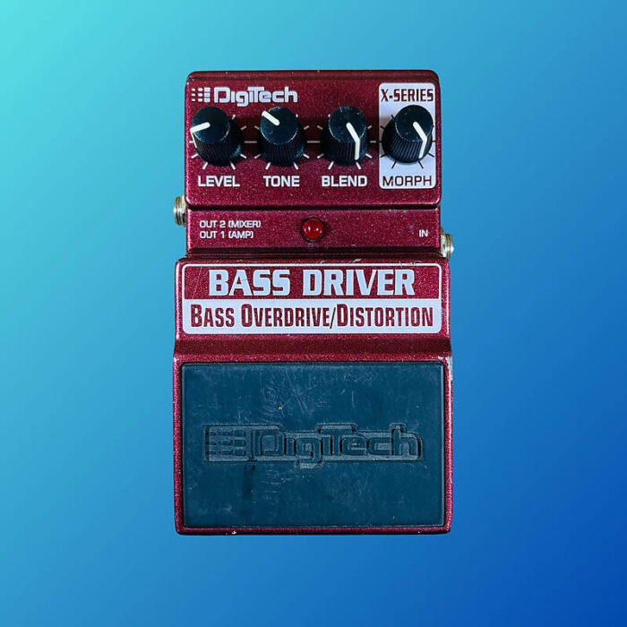 DigiTech X-Series Bass Driver Overdrive/Distortion 2010s Burgundy