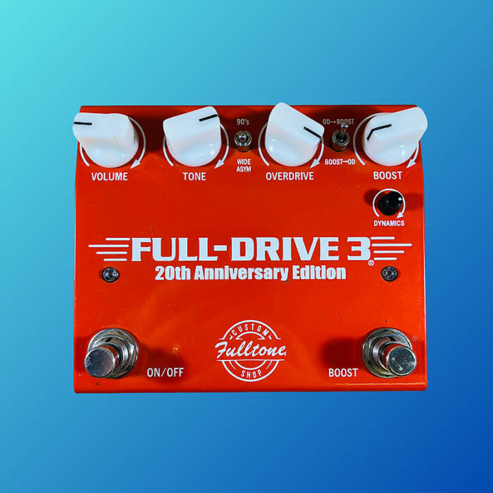 Fulltone Custom Shop FD-3 Full Drive 3 20th Anniversary Edition Dual Overdrive Pedal