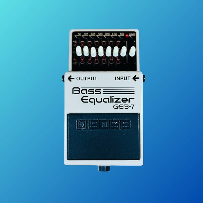 Boss GEB-7 Bass Equalizer (Silver Label) 1995 - Present Gray