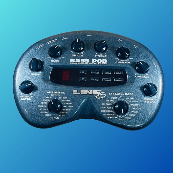 Line 6 Bass POD Multi-Effect and Amp Modeler