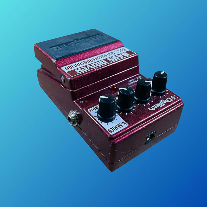 DigiTech X-Series Bass Driver Overdrive/Distortion 2010s Burgundy - Image 3