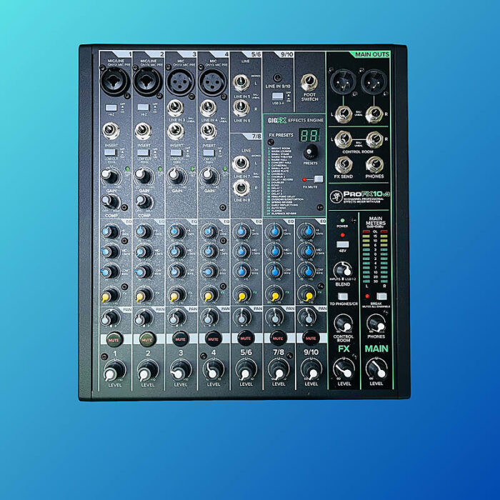 Mackie ProFX10v3 10-Channel Effects Mixer