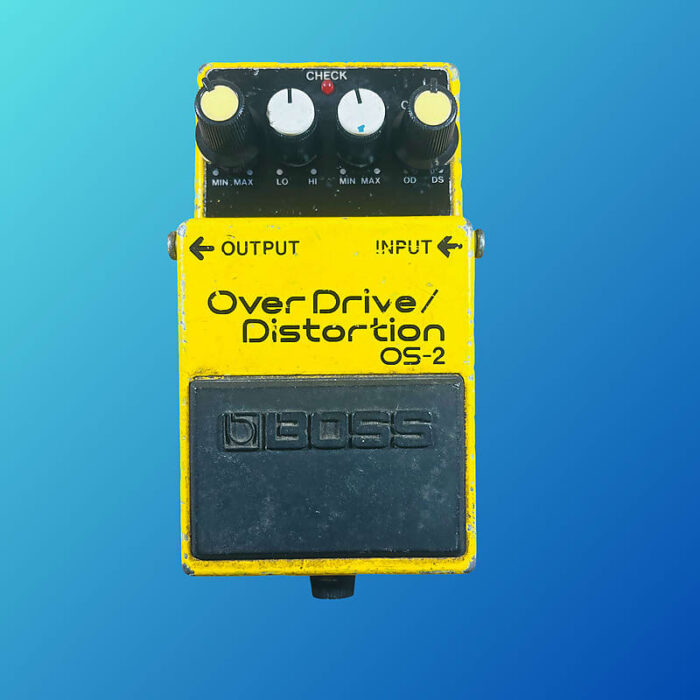 Boss OD-2 Turbo OverDrive (Black Label) 1985 - 1988 Yellow