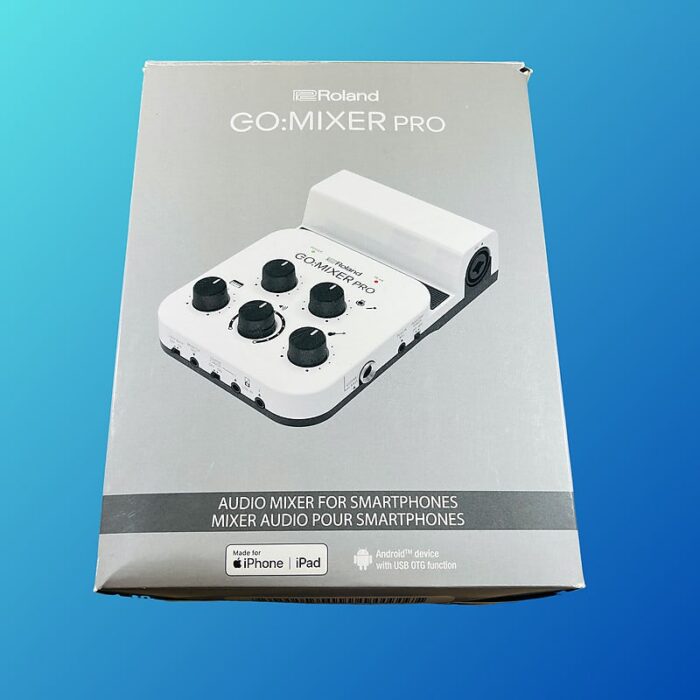 Roland GO:MIXER PRO Smartphone Audio Mixer 2018 - 2020 White - Image 4