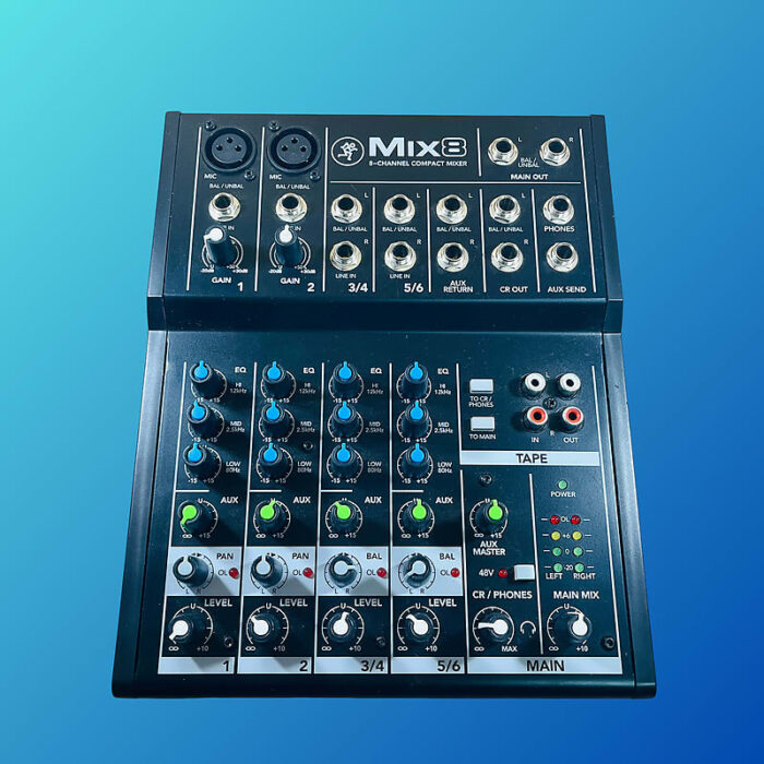 Mackie Mix8 8-Channel Compact Mixer