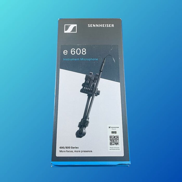 Sennheiser e608 Dynamic Supercardioid Gooseneck Clip-On Microphone - Image 4