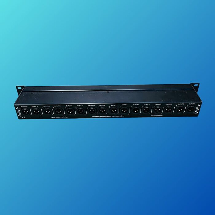 ART P16 Rackmount 16-Channel Balanced XLR Patchbay - Image 2