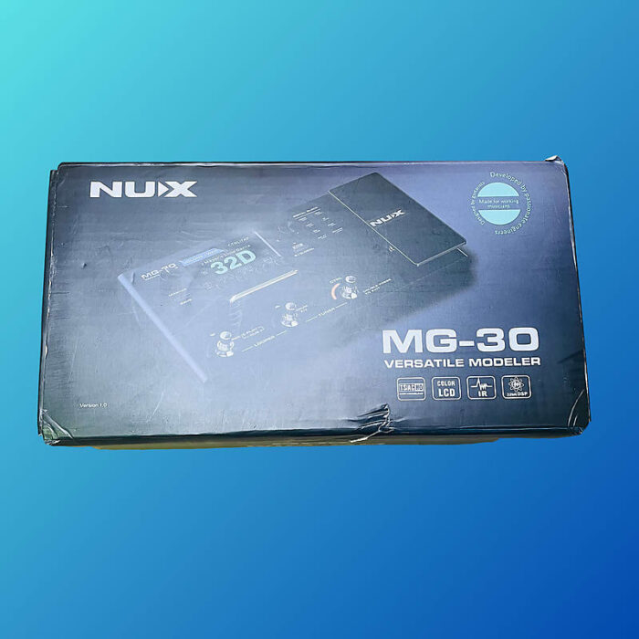 NuX MG-30 Versatile Modeling Guitar Processor 2021 Black - Image 4