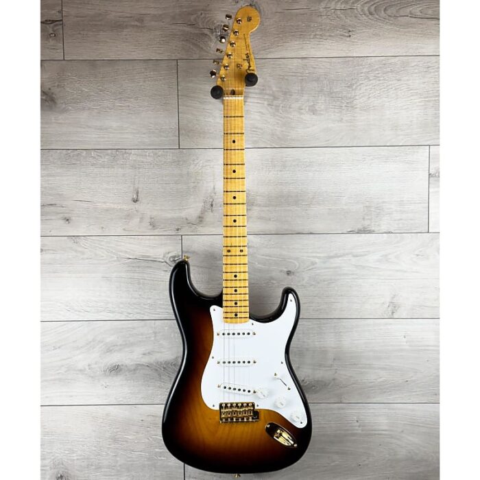 Fender Custom Shop Limited Edition Masterbuilt Austin MacNutt 70th Anniversary 1954 Stratocaster Deluxe Closet Classic, Wide Fade 2-Color Sunburst