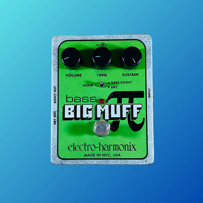 Electro-Harmonix Bass Big Muff Pi Distortion / Sustainer 2008 - Present Green