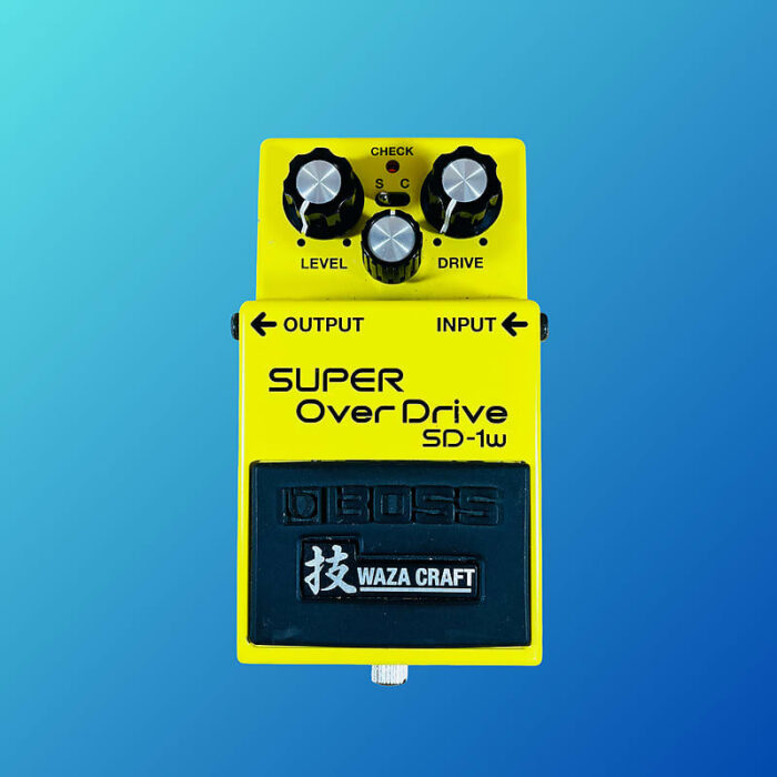 Boss SD-1W Super OverDrive Waza Craft 2015 - Present Yellow