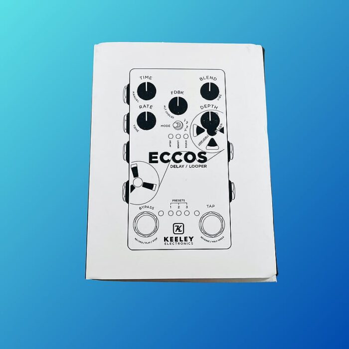 Keeley ECCOS Neo-Vintage Tape Delay 2019 - Present White - Image 4