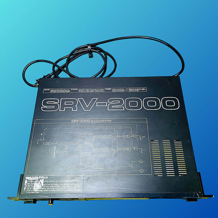 Roland SRV-2000 MIDI Digital Reverb 1980s Black - Image 2