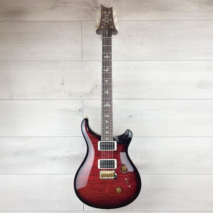 PRS Custom 24 - 10 Top, Fire Smokeburst