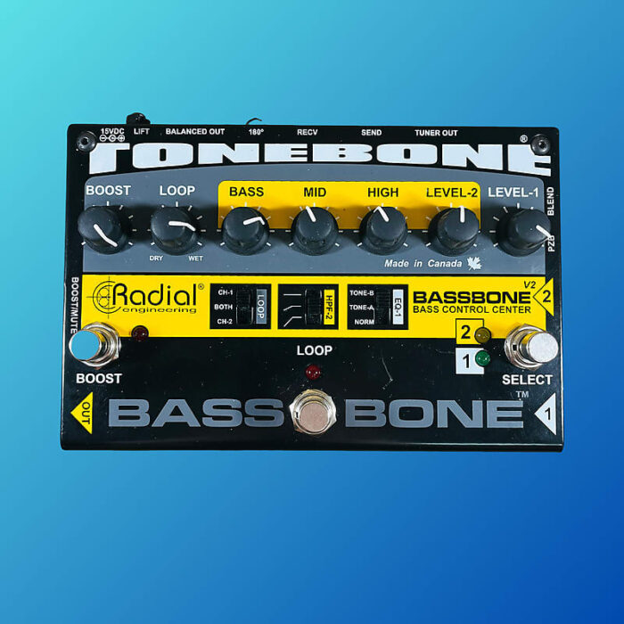 Radial Tonebone BassBone V2 2010s Yellow