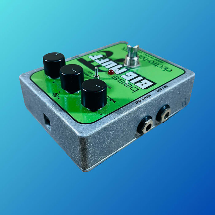 Electro-Harmonix Bass Big Muff Pi Distortion / Sustainer 2008 - Present Green - Image 4