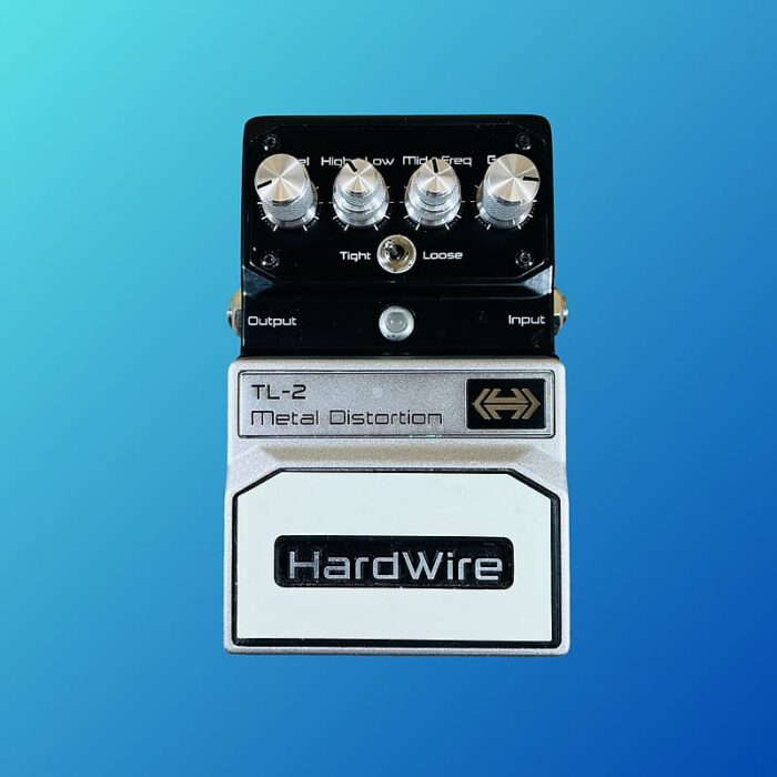 DigiTech Hardwire TL-2 Metal Distortion 2010s Silver