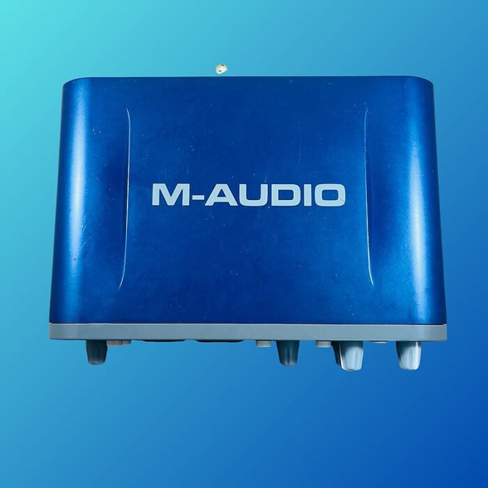 M-Audio Fast Track Pro USB Audio / MIDI Interface 2000s Blue/Gray