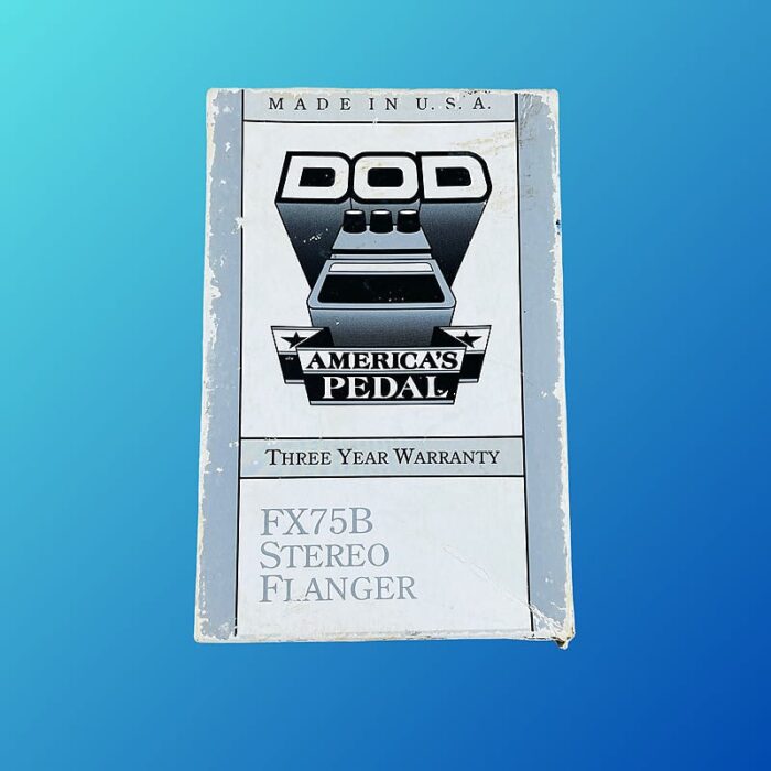 DOD Stereo Flanger FX75-B 1990s Silver - Image 4