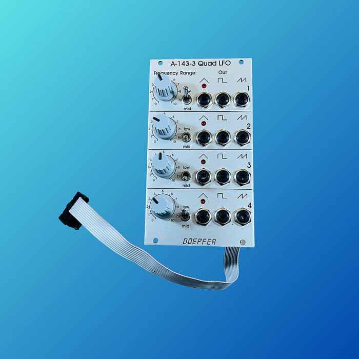 Doepfer A-143-3 Quad LFO 2010s Silver