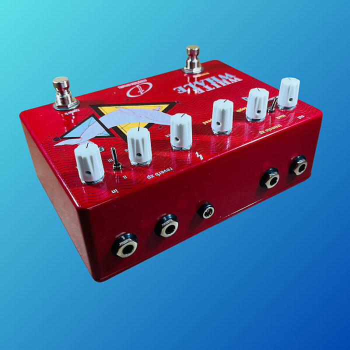 Crazy Tube Circuits White Whale Analog Spring Reverb / Tremolo 2018 - Present Red - Image 3