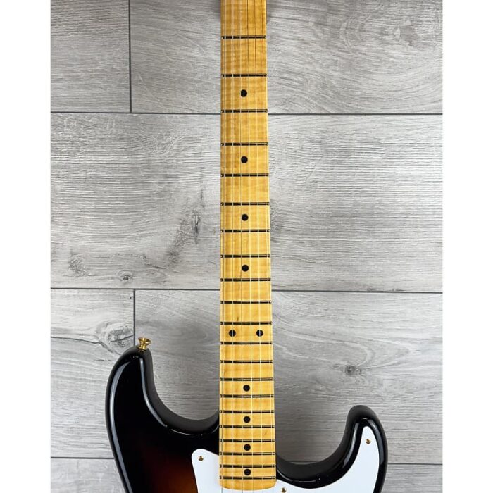 Fender Custom Shop Limited Edition Masterbuilt Austin MacNutt 70th Anniversary 1954 Stratocaster Deluxe Closet Classic, Wide Fade 2-Color Sunburst - Image 4