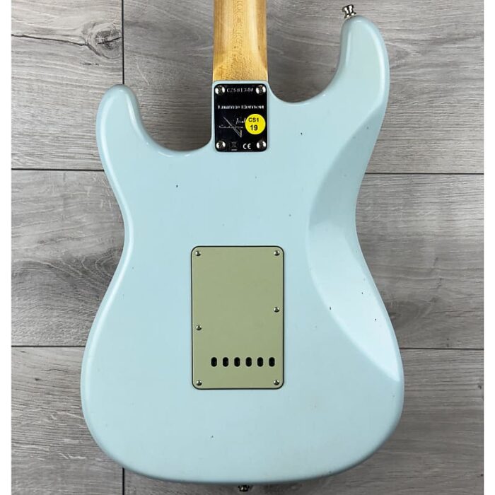 FENDER Custom Shop W25-1965 Journeyman Custom Relic Stratocaster, Aged Sonic Blue - Image 6