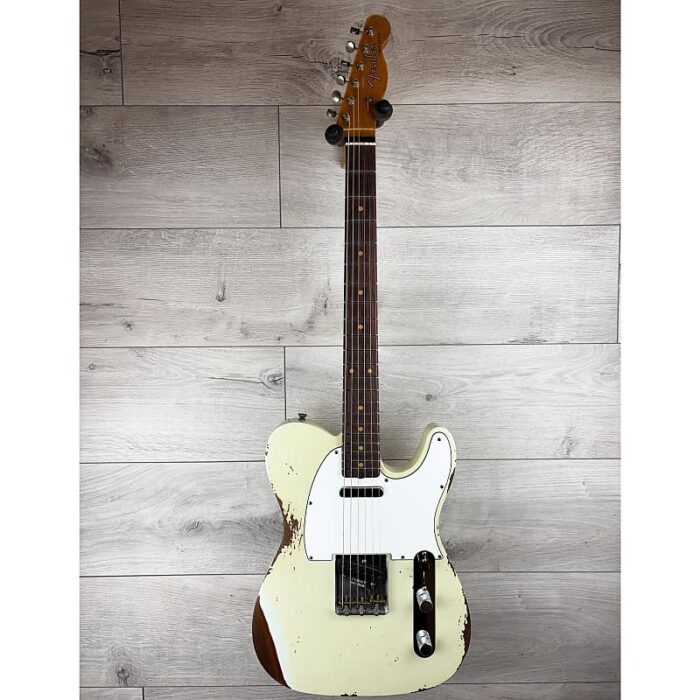 FENDER Custom Shop B5 61 Telecaster Heavy Relic -Faded Aged Tomatillo Green