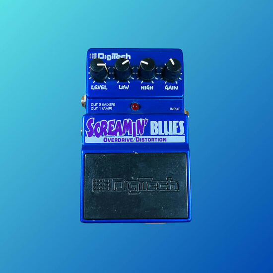 DigiTech Screamin' Blues 1990s Blue