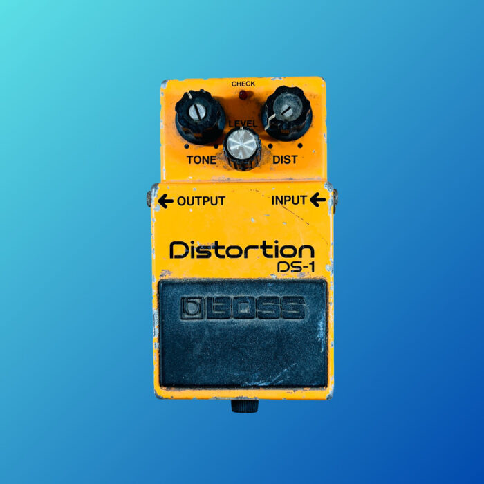 Boss DS-1 Distortion (Black Label) 1982 - 1988 Orange