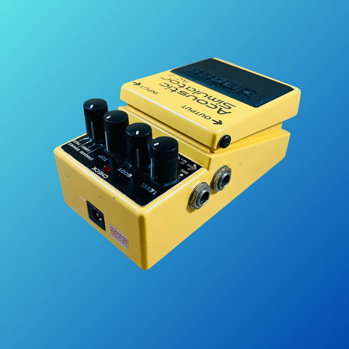 Boss AC-2 Acoustic Simulator (Silver Label) 1997 - 2006 Yellow - Image 4