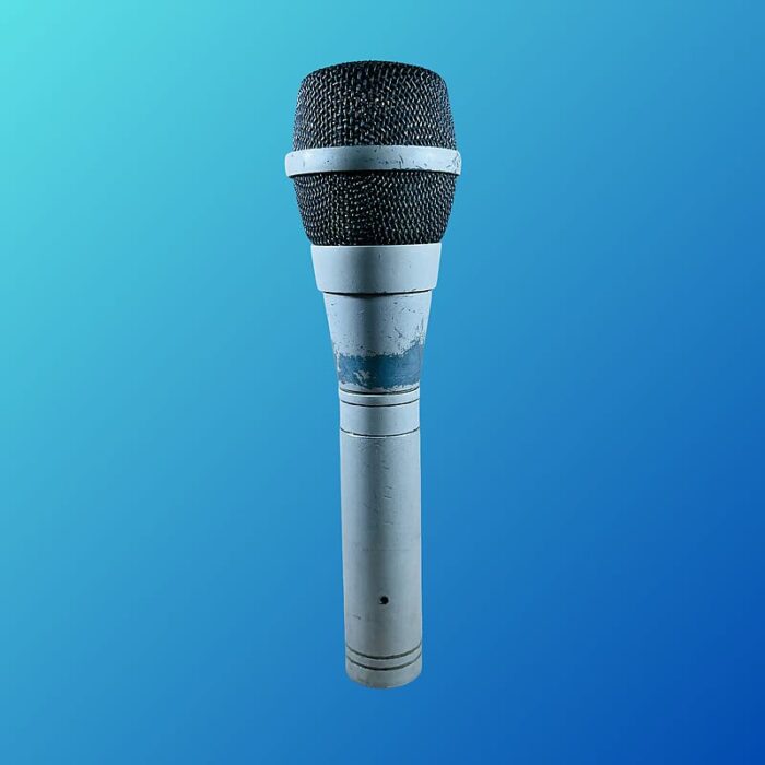 Electro-Voice PL80 Handheld Supercardioid Dynamic Microphone 1980s Grey