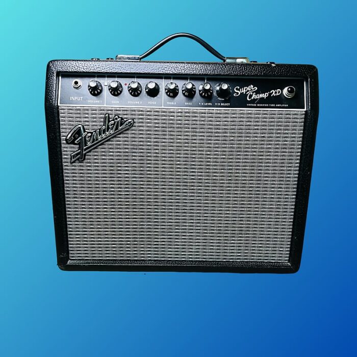 Fender Super Champ XD 2-Channel 15-Watt 1x10" Guitar Combo 2007 - 2011 Black