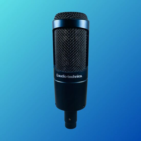 Audio-Technica AT2035 Large Diaphragm Cardioid Condenser Microphone 2010s Black