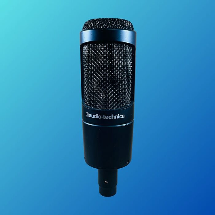 Audio-Technica AT2035 Large Diaphragm Cardioid Condenser Microphone 2010s Black