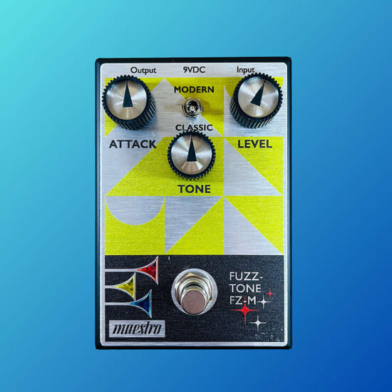 Maestro Fuzz-Tone FZ-M 2022 - Present Yellow Graphic