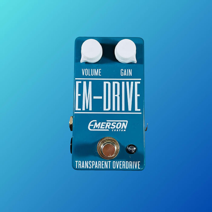 Emerson EM-Drive Transparent Overdrive 2010s Turquoise