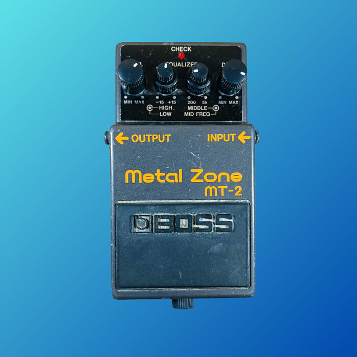 Boss MT-2 Metal Zone (Silver Label) 1991 - Present Black