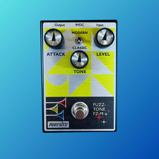 Maestro Fuzz-Tone FZ-M 2022 - Present Yellow Graphic