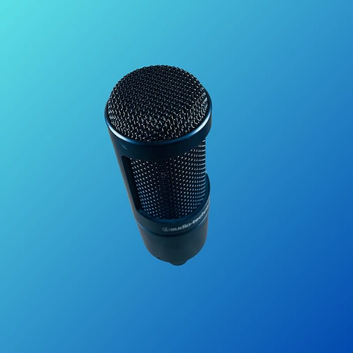 Audio-Technica AT2035 Large Diaphragm Cardioid Condenser Microphone 2010s Black - Image 3
