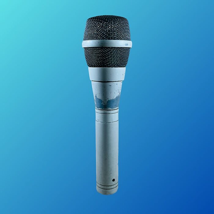 Electro-Voice PL80 Handheld Supercardioid Dynamic Microphone 1980s Grey - Image 2